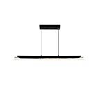 CWI Lighting 1586P48-101 Valira 30W Black LED Chandelier