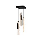 CWI Lighting 1586P8-3-101 Valira 30W Black LED Pendant