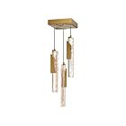 CWI Lighting 1586P8-3-624 Valira 30W Brass LED Pendant