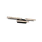 CWI Lighting 1586W36-3-101 Valira 30W Black LED Vanity Light