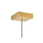 CWI Lighting Lava 1587P6-1-624 Brass 10W LED Pendant