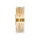CWI Lighting Lava 1587W20-2-624 Brass 20W Wall Sconce