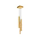 CWI Lighting Stagger 1588P6-3-624 Brass 30W LED Pendant