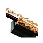 CWI Lighting Stagger 1588W24-2-101 Black 20W LED Vanity Light