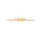 CWI Lighting Stagger 1588W36-3-624 Brass 30W LED Vanity Light