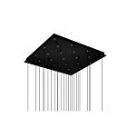 CWI Lighting Greta 1589P28-25-101 Black 110W Chandelier