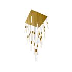 CWI Lighting Greta 1589P28-25-624 Brass 110W Chandelier