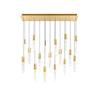 CWI Lighting Greta 1589P48-17-624-RC Brass 70W Chandelier