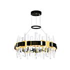 CWI Lighting Aya 1592P24-612 50W Black LED Chandelier