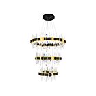 CWI Lighting Aya 1592P32-3-612 150W Black LED Chandelier