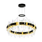 CWI Lighting Aya 1592P32-612 65W Black LED Chandelier