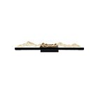 CWI Lighting Himalayas 1601W36-101 Black 18W LED Vanity Light