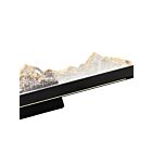 CWI Lighting Himalayas 1601W36-101 Black 18W LED Vanity Light