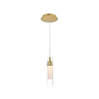 CWI Lighting Olinda 1606P5-1-602 2W Satin Gold LED Mini Pendant