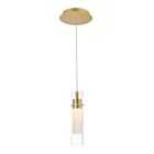 CWI Lighting Olinda 1606P5-1-602 2W Satin Gold LED Mini Pendant