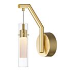 CWI Lighting Olinda 1606W5-1-602 2W Satin Gold LED Wall Light