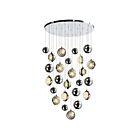 CWI Lighting Salvador 1673P24-13-613 26W Polished Nickel LED Chandelier