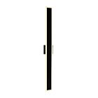 CWI Lighting Malibu 1694W59-101 15W Black Outdoor Wall Light