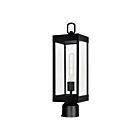 CWI Lighting 1695PT6-1-101 1-Light 60W Black Outdoor Lantern Head