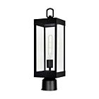 CWI Lighting 1695PT6-1-101 1-Light 60W Black Outdoor Lantern Head