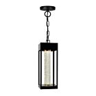 CWI Lighting 1696P5-1-101 6W Black LED Outdoor Ceiling Light