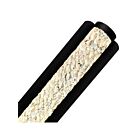 CWI Lighting Fiji 1702W24-101 Black 6W Wall Sconce