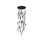 CWI Lighting Dragonswatch 1703P32-45-101 25W Black LED Chandelier