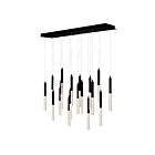 CWI Lighting Dragonswatch 1703P48-18-101-RC Black 32W Chandelier