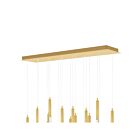 CWI Lighting Dragonswatch 1703P48-18-602-RC Satin Gold 32W Chandelier