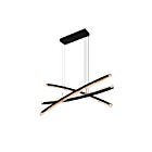 CWI Lighting 1710P70-3-101 108W Black LED Chandelier