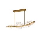 CWI Lighting 1711P50-5-624 Arcus 50W 50" Brass Chandelier CCT Selectable