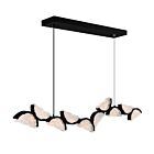 CWI Lighting 1715P70-10-101 45W Black LED Chandelier