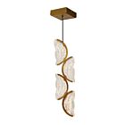 CWI Lighting 1715P8-4-624 24W Brass LED Pendant