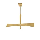 CWI Lighting 1717P50-624 30W Brass LED Chandelier