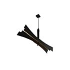 CWI Lighting 1717P72-101 45W Black LED Chandelier