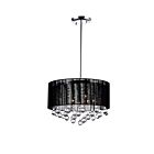 CWI Lighting Water Drop 5006P18C-R(B) Chrome 6 Lights 240W Chandelier
