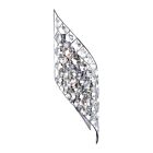 CWI Lighting Chique 5021W7B-L(C) Chrome 4 Lights 160W Wall Sconce