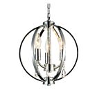 CWI Lighting Abia 5025P10C-3 Chrome 3 Lights 180W Pendant