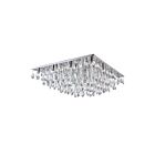 CWI Lighting Bianca 5034C32C-S Chrome 20 Lights 800W Flush Mount