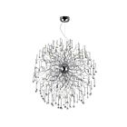 CWI Lighting Cherry Blossom 5066P47C Chrome 48 Lights 96W LED Chandelier