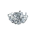 CWI Lighting Swivel 5067C18C Chrome 9 Lights 360W Flush Mount