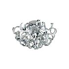 CWI Lighting Swivel 5067C22C Chrome 13 Lights 520W Flush Mount