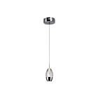 CWI Lighting Perrier 5077P5C-R Chrome 1 Light 2W Pendant