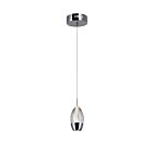 CWI Lighting Perrier 5077P5C-R Chrome 1 Light 2W Pendant