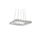 CWI Lighting Ring 5080P15ST-S Chrome 20 Lights 20W LED Chandelier