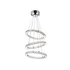 CWI Lighting Ring 5080P16ST-3R Chrome 54 Lights 54W LED Chandelier