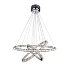 CWI Lighting Ring 5080P32ST-3R Chrome 74W LED Chandelier