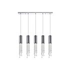 CWI Lighting Extended 5081P40C-RC Chrome 5 Lights 250W Chandelier
