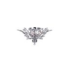 CWI Lighting Ivy 5206C16C Chrome 3 Lights 180W Flush Mount