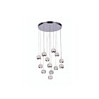 CWI Lighting Perrier 5444P24C-R Chrome 13 Lights 26W LED Chandelier